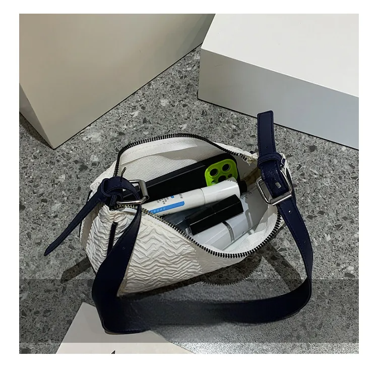 Shoulder Bag – Minimalist White Handbag for Daily & Party Wear