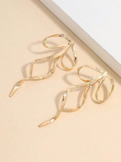 Cute Ribbon Bowknot Earrings – Romantic, Elegant & Trendy