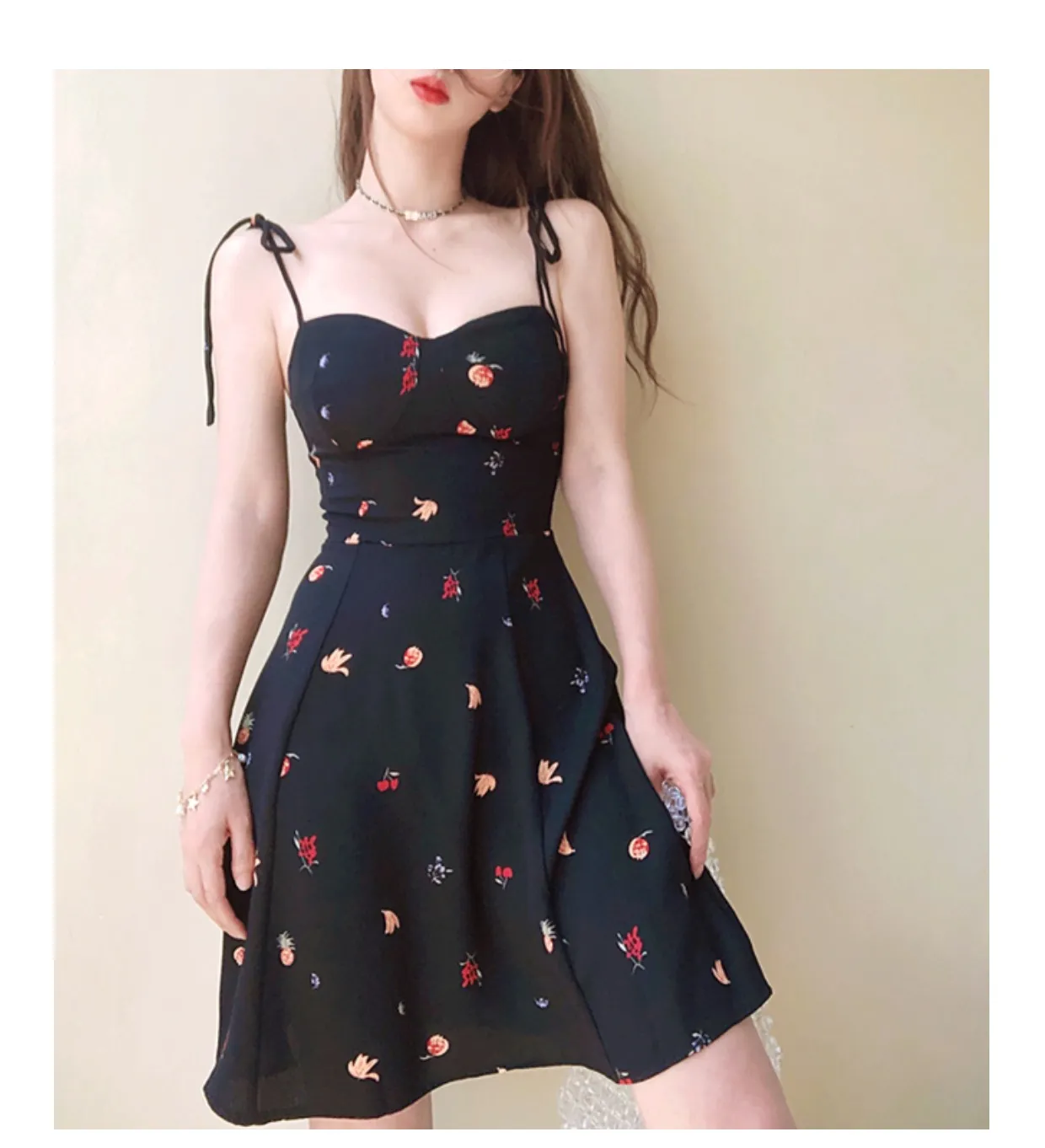 Floral A-Line Mini Dress