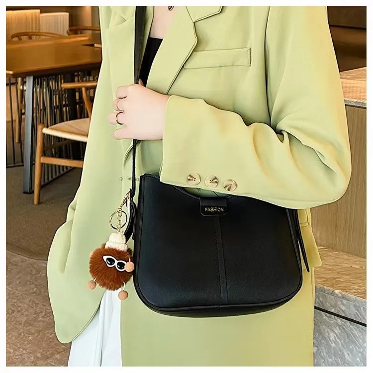 Shoulder Bag – Minimalist Spring Crossbody Purse in Aesthetic Pastel Colors