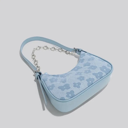 Floral Saddle Bag – Trendy Underarm & Shoulder Bag