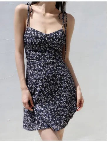 Floral A-Line Mini Dress