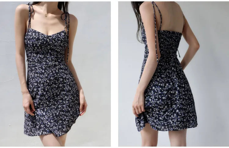 Floral A-Line Mini Dress