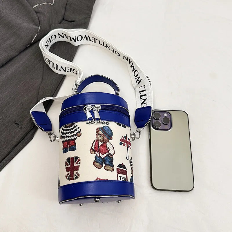 Trendy Leather Bucket Bag – Spring Shoulder Bag