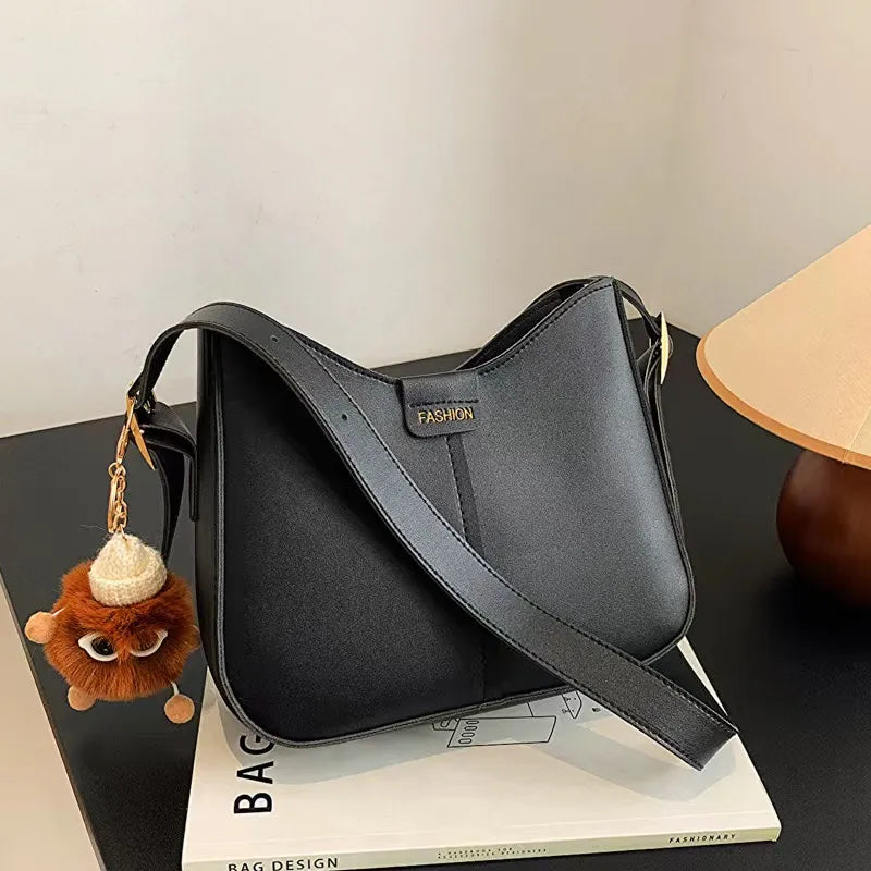 Shoulder Bag – Minimalist Spring Crossbody Purse in Aesthetic Pastel Colors