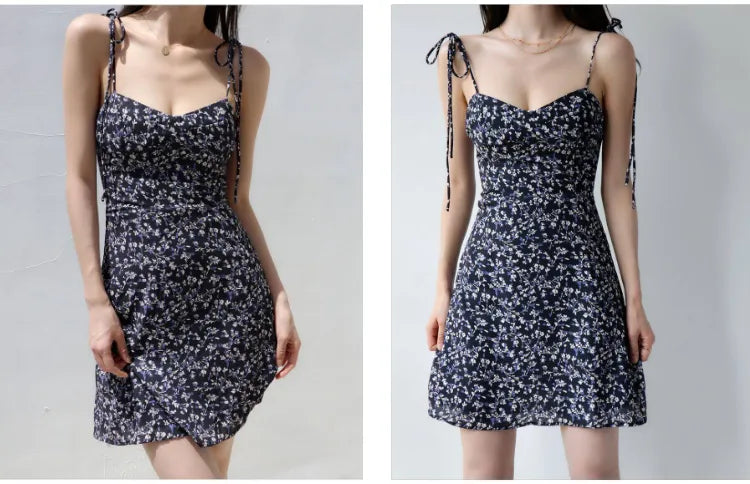 Floral A-Line Mini Dress