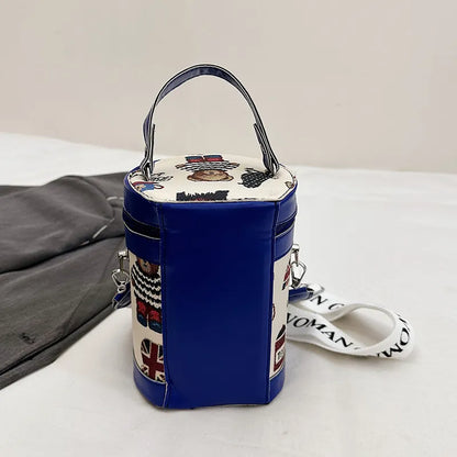 Trendy Leather Bucket Bag – Spring Shoulder Bag