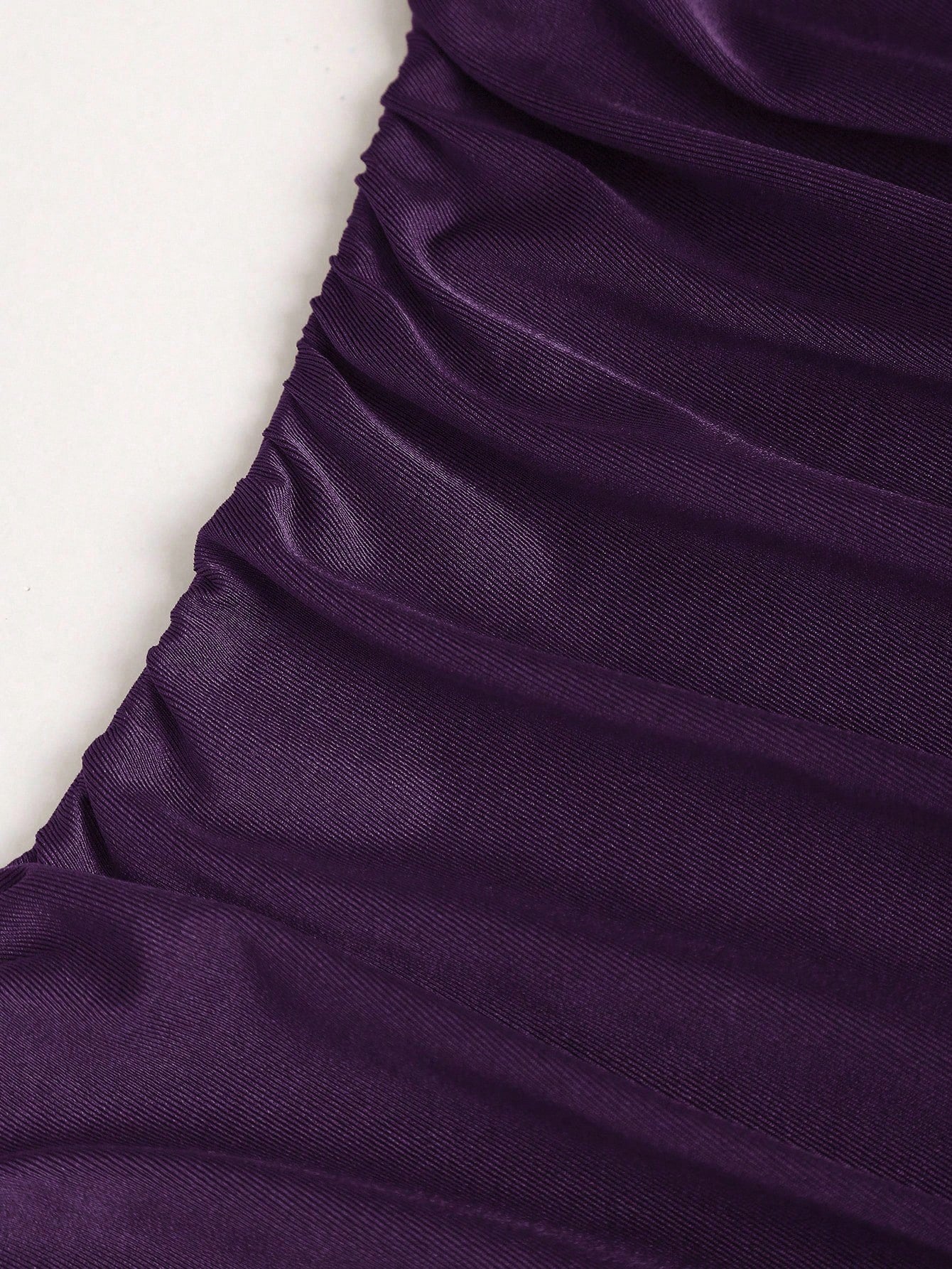 Bold Plum spaghetti strap belted long dress with a slim fit vintage silhouette and adjustable straps for women by Fashzeo.