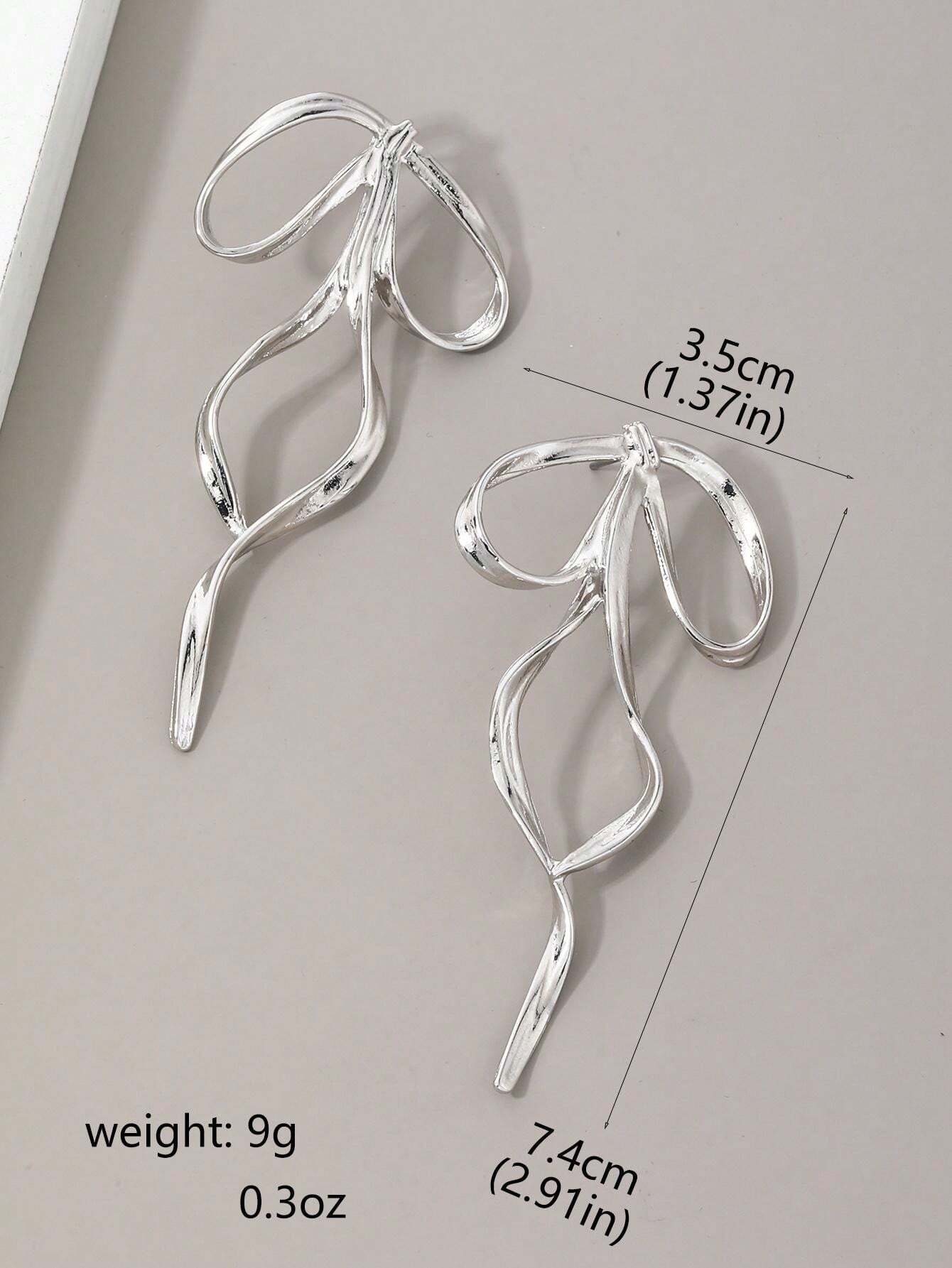 Cute Ribbon Bowknot Earrings – Romantic, Elegant & Trendy