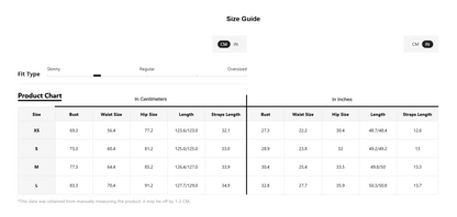 Size guide chart for boots with measurements in centimeters and inches.
