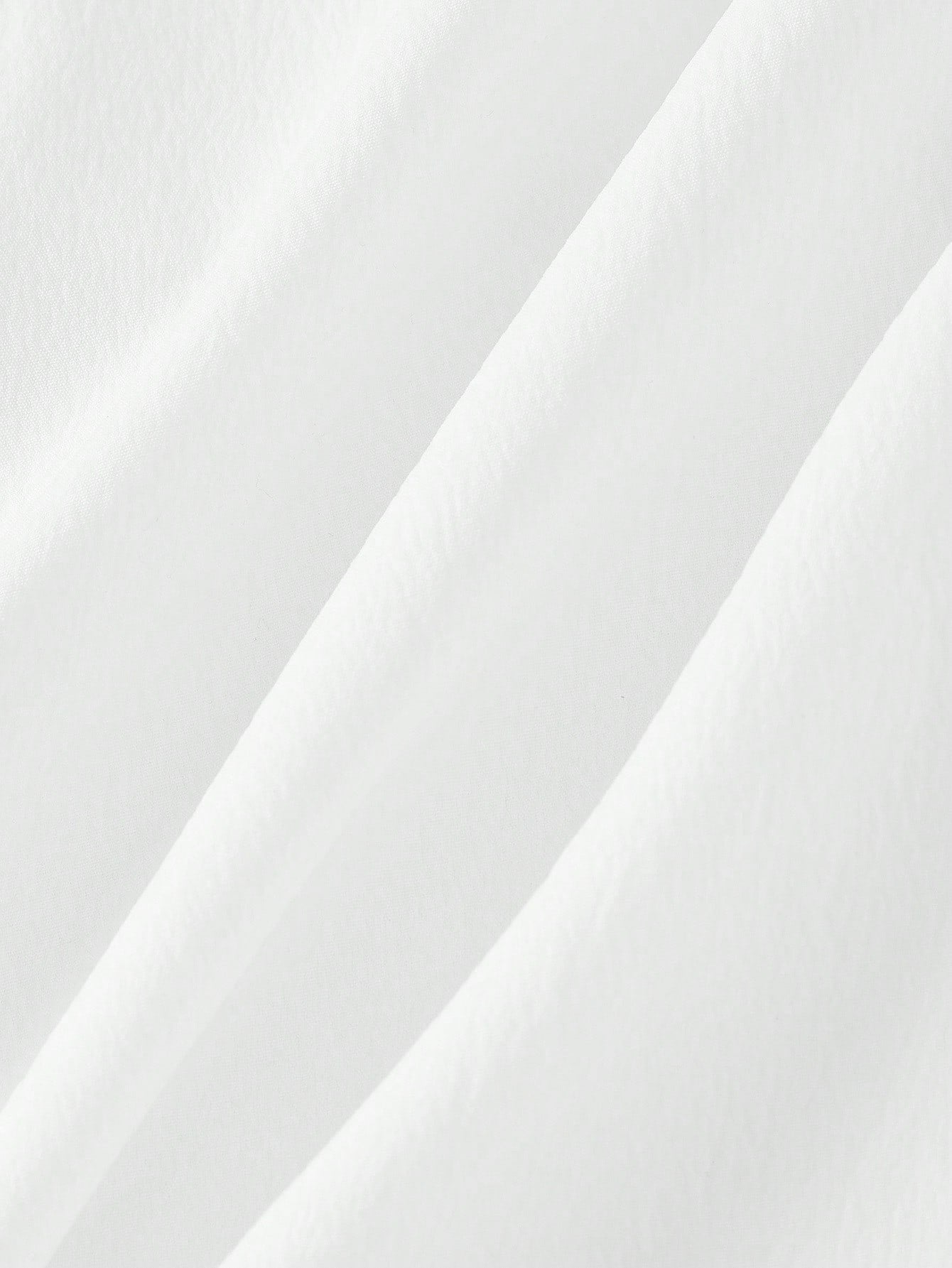 Fashzeo white embroidered midi dress with contrast lace square neck and puff shell sleeves3