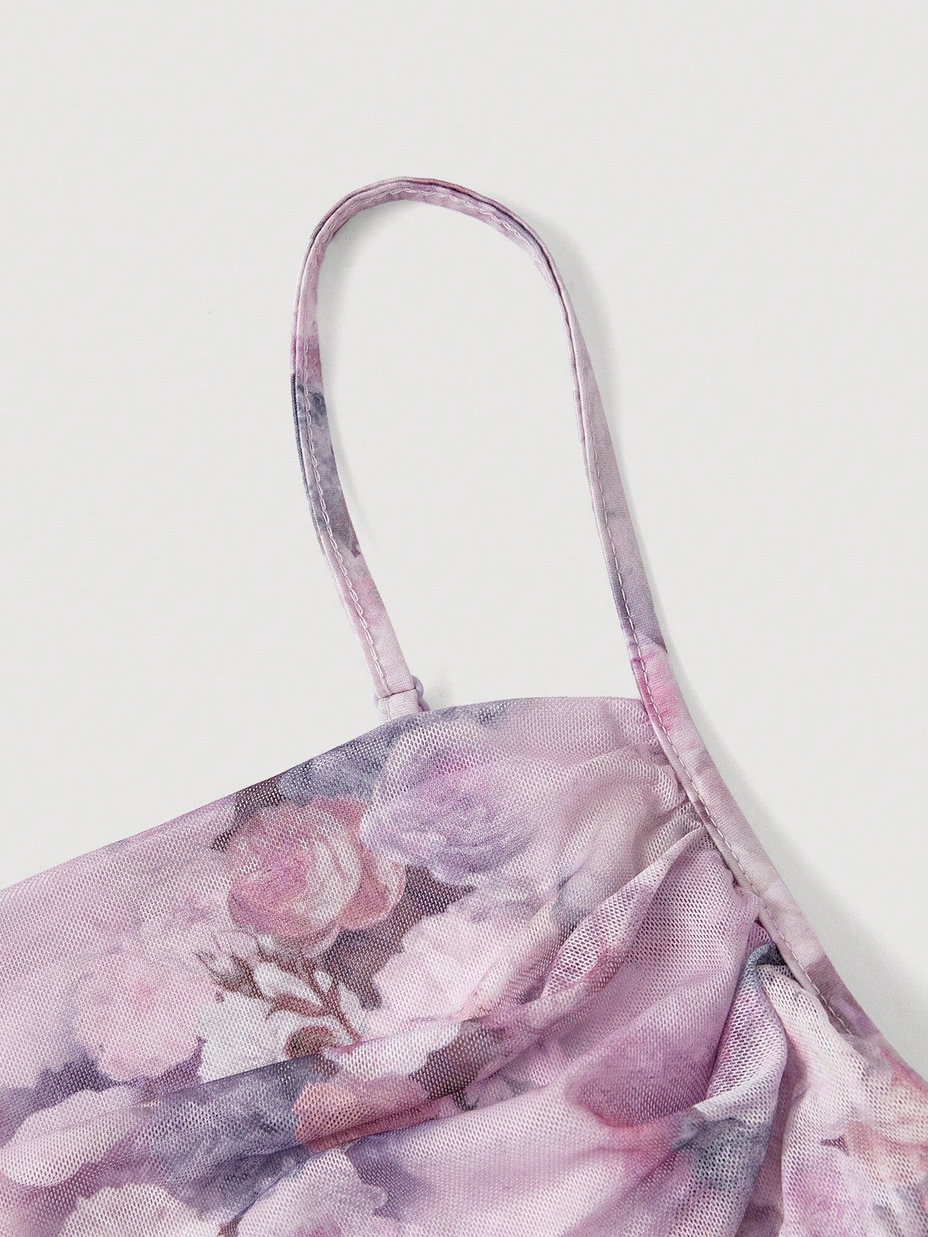 Fashzeo_women_s_vintage_floral_print_ruched_mesh_midi_slip_dress_in_lilacpurple_with_adjustable_straps.2
