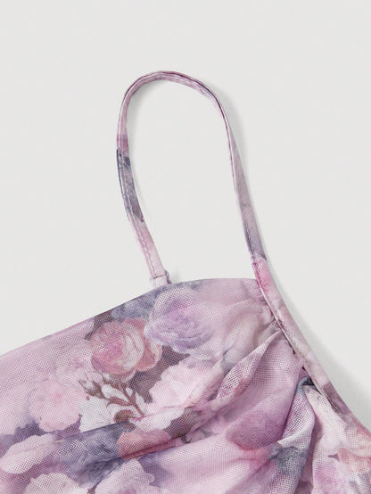Fashzeo_women_s_vintage_floral_print_ruched_mesh_midi_slip_dress_in_lilacpurple_with_adjustable_straps.2