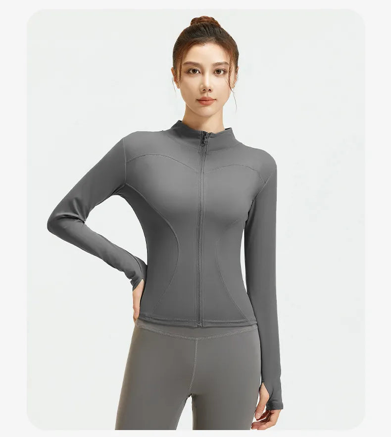 Zip-Up Sports Jacket