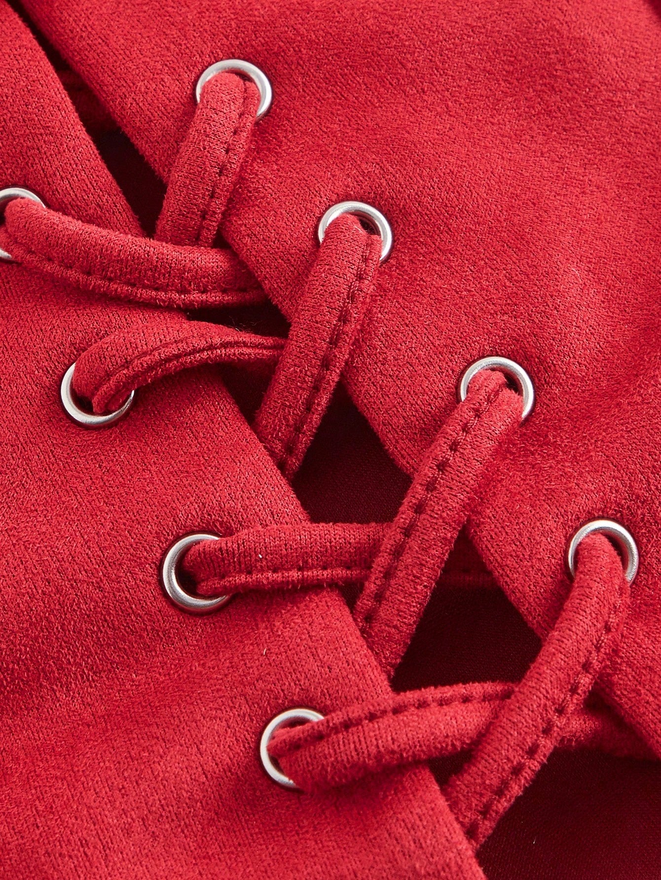 Lace-Up Front Crisscross Tank Top | Slim Fit Scoop & Square Neck Crop Top with Eyelet Detail