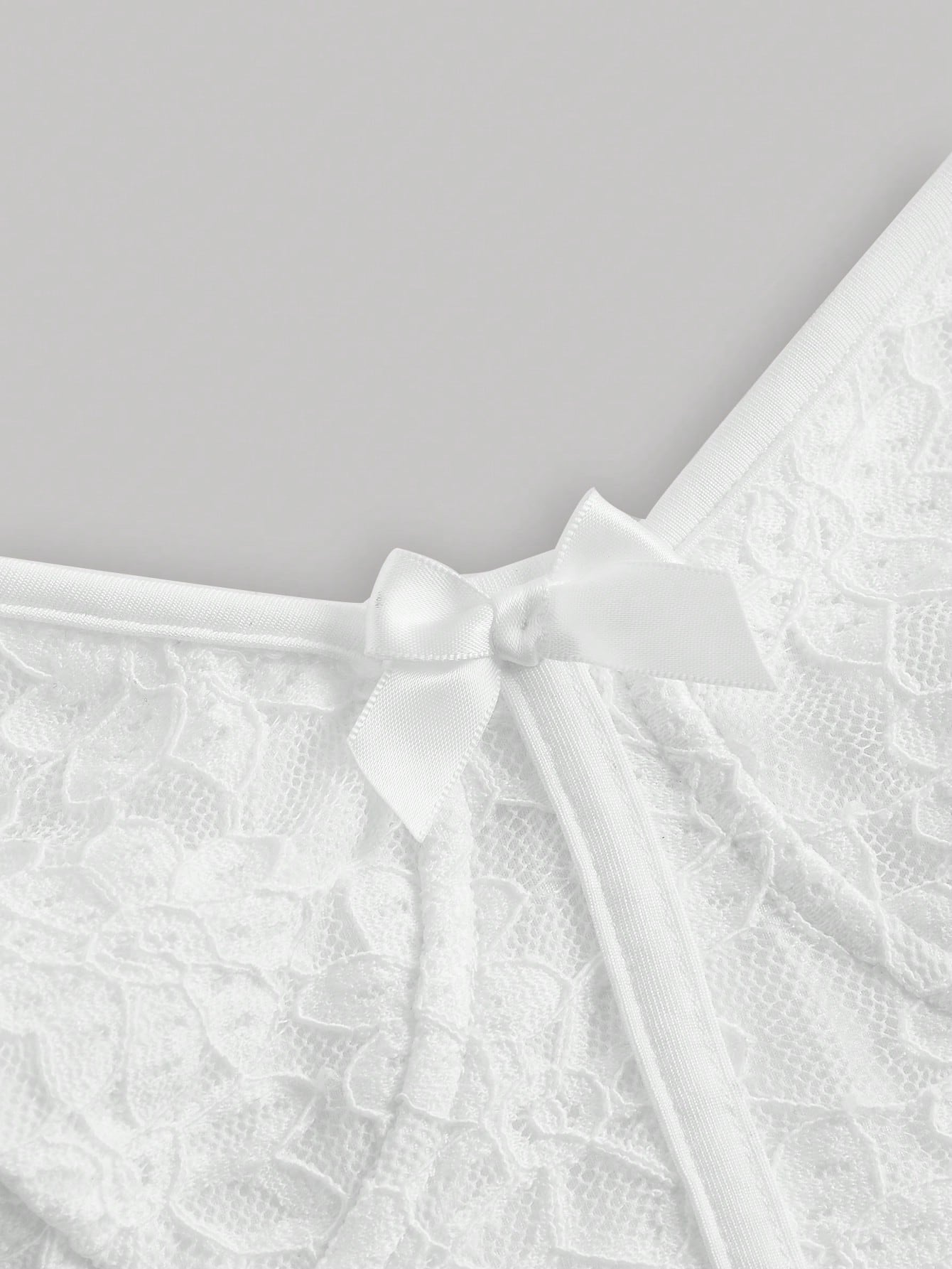 Bow Knot Lace Trim Cami