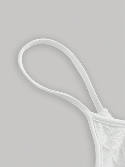 Bow Knot Lace Trim Cami