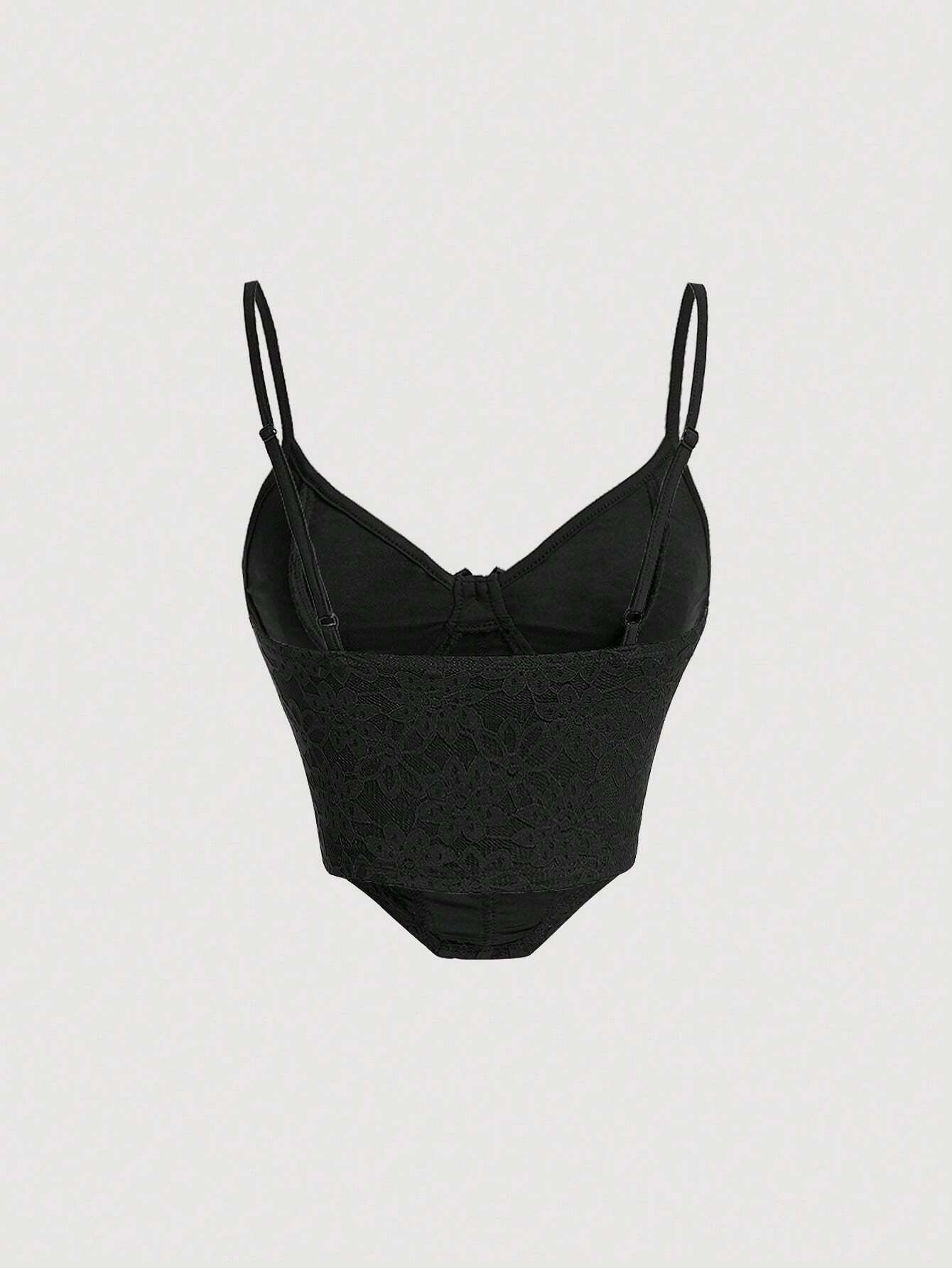 Bow Knot Lace Trim Cami