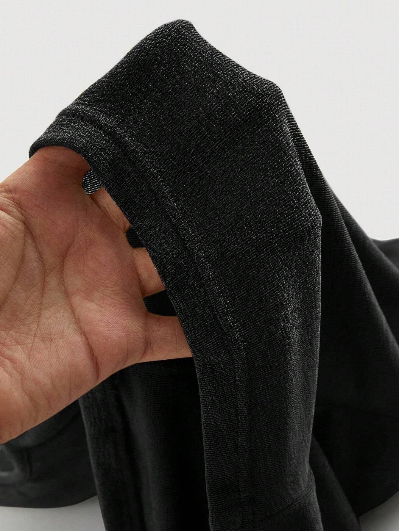 Draped Collar Halter Top