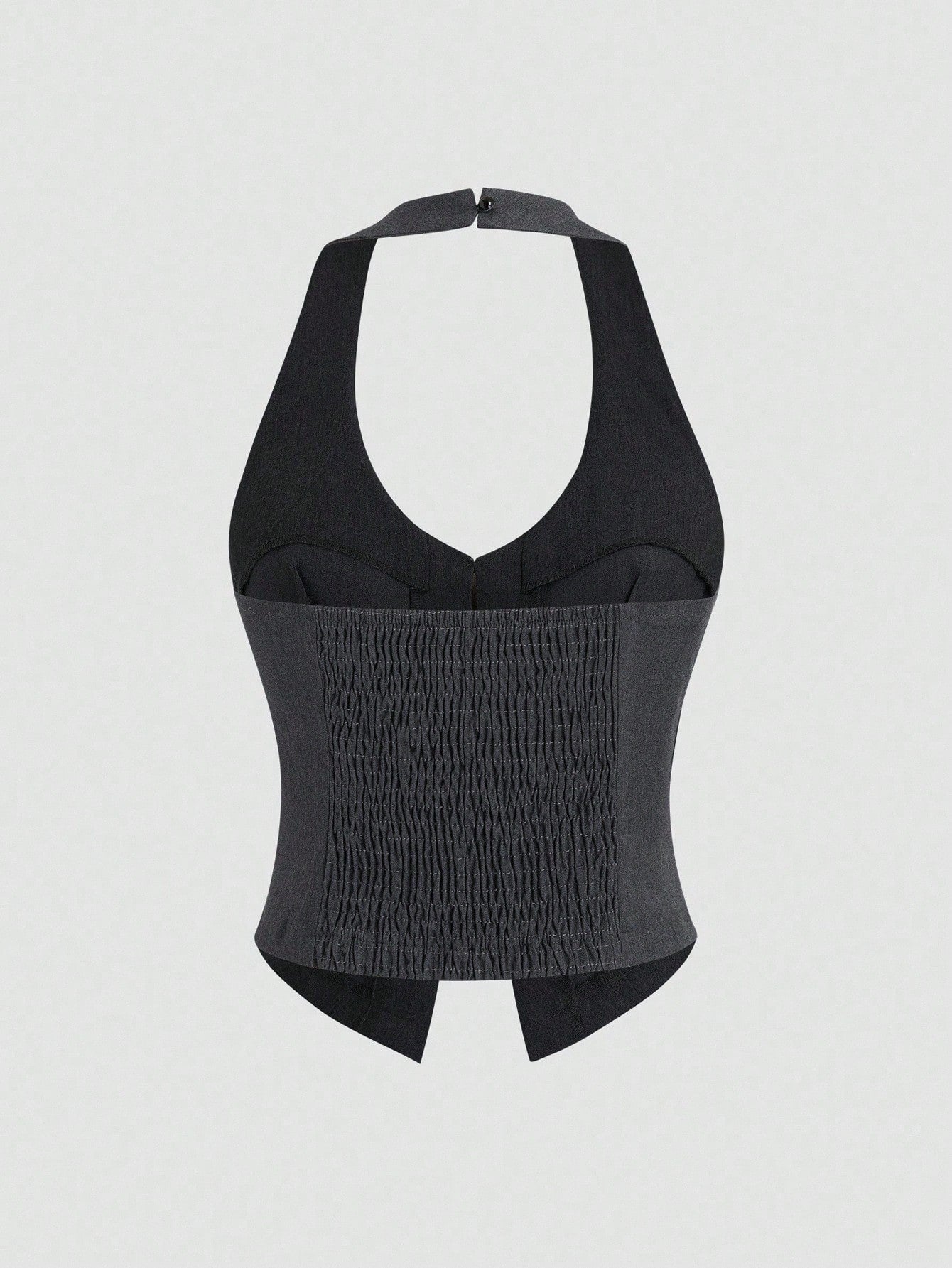 Bow Backless Halter Top
