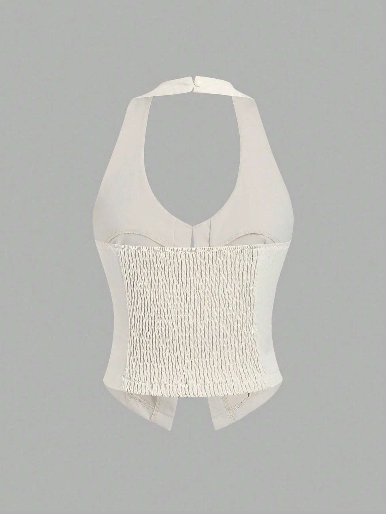 Bow Backless Halter Top