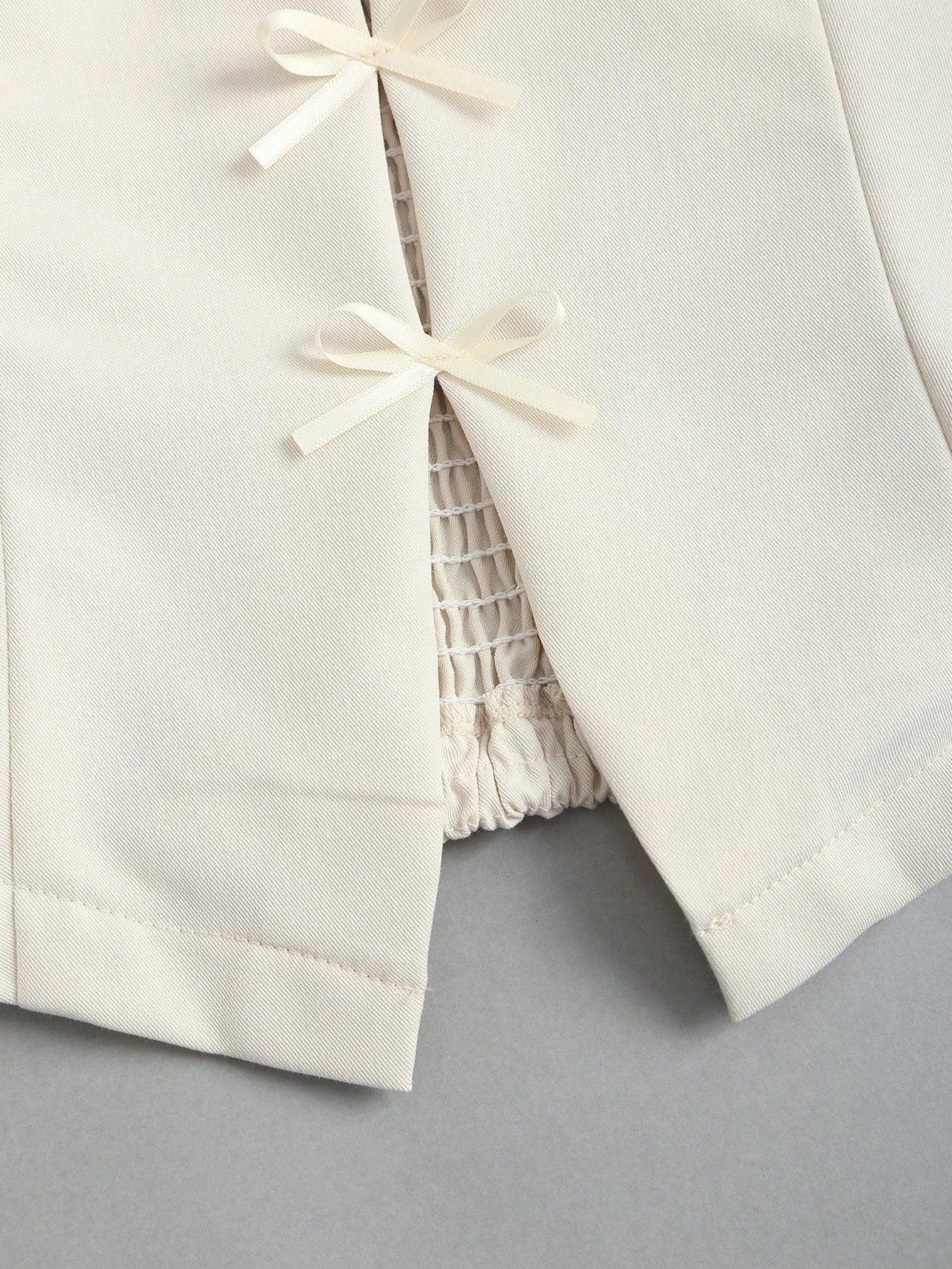 Bow Backless Halter Top