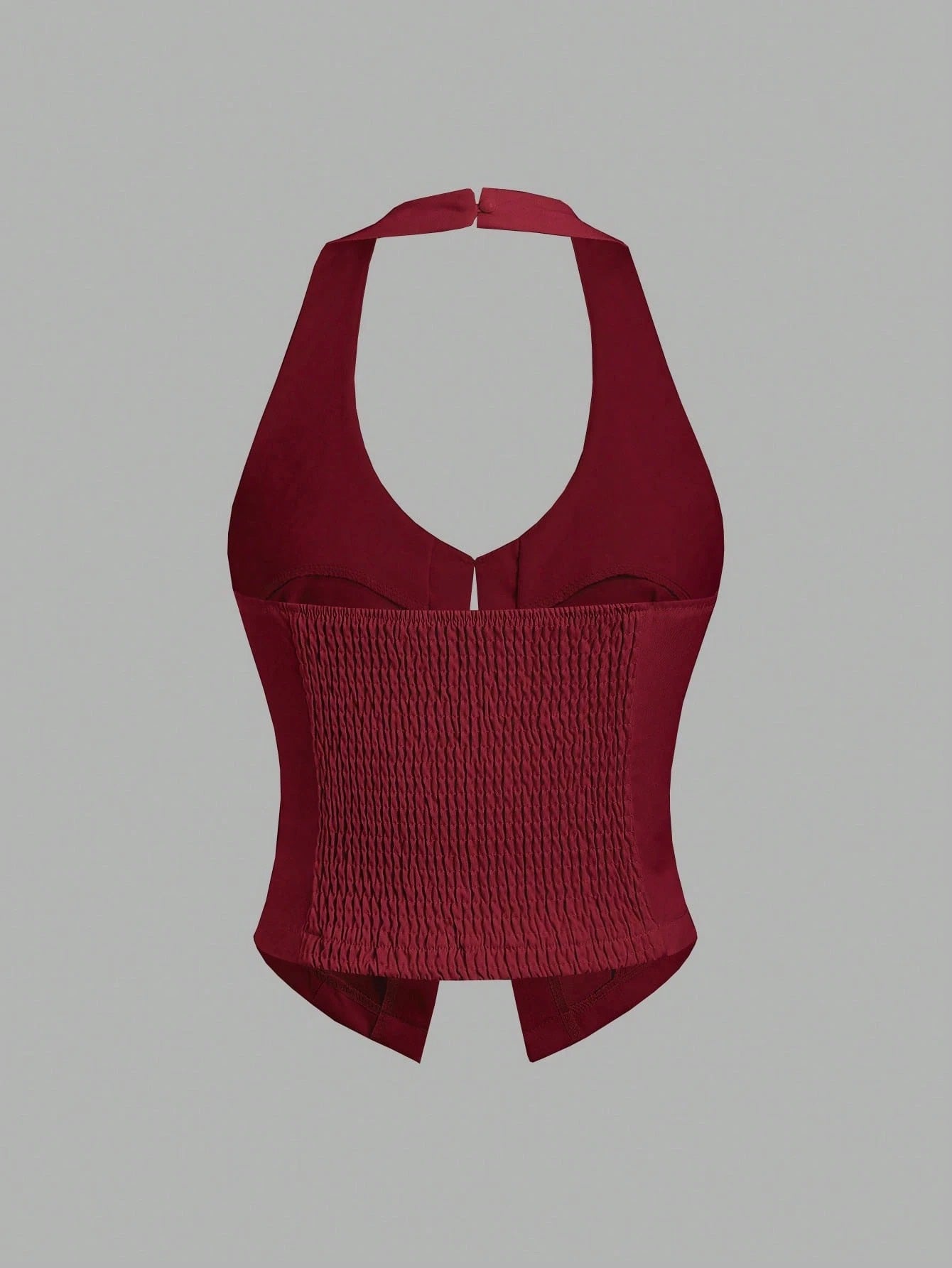 Bow Backless Halter Top