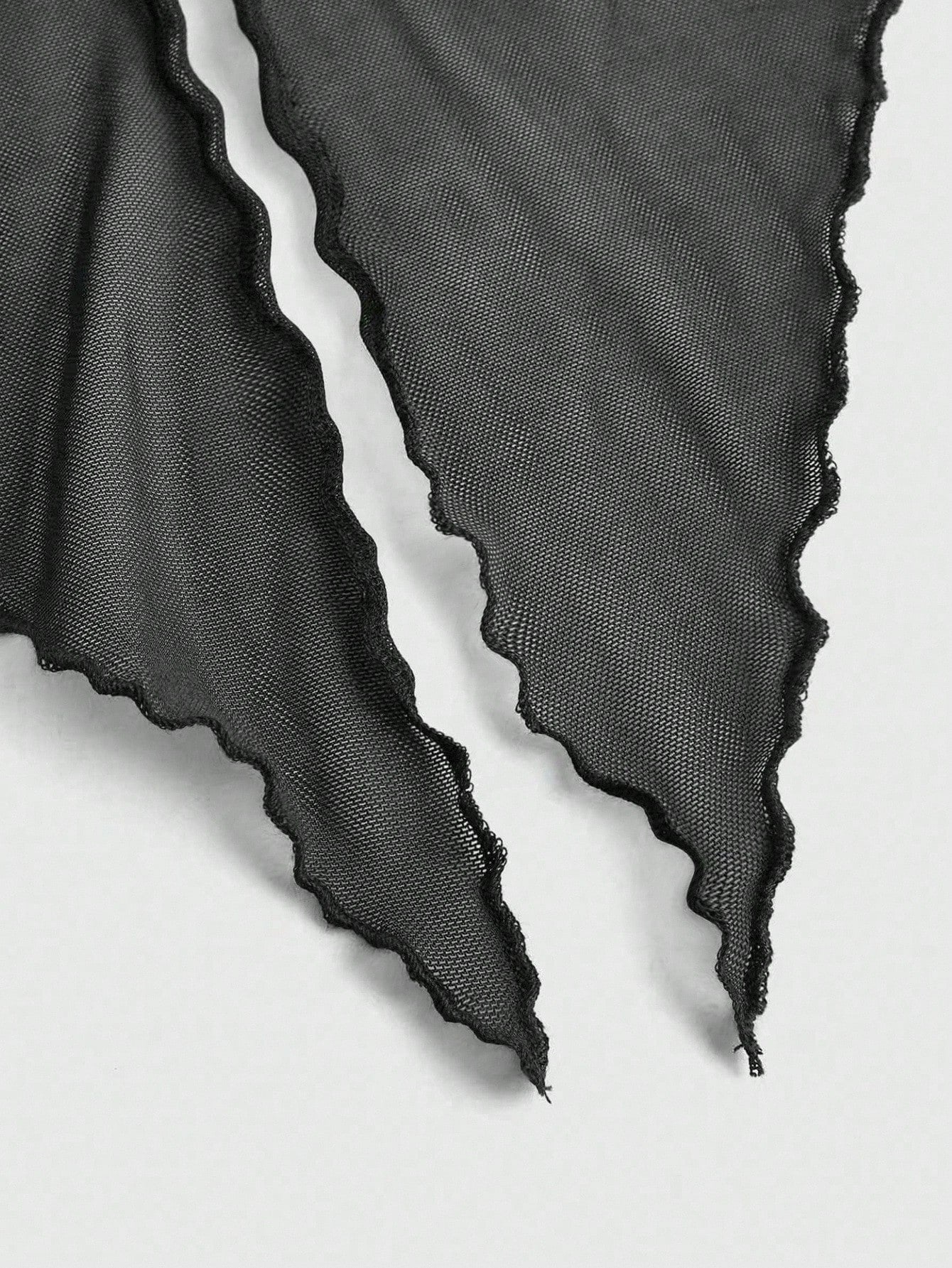 Goth Y2K Ruched Bandeau Top