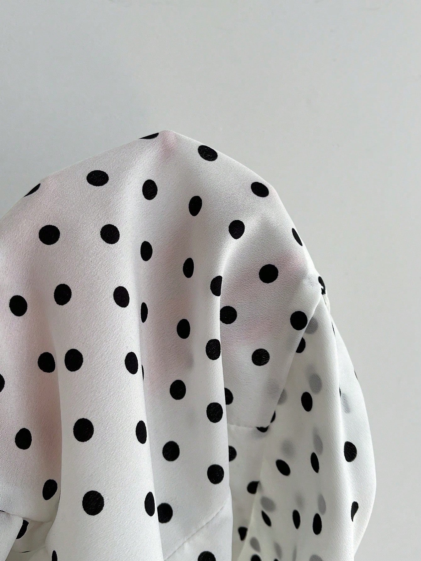 Polka Dot Bow Halter Top