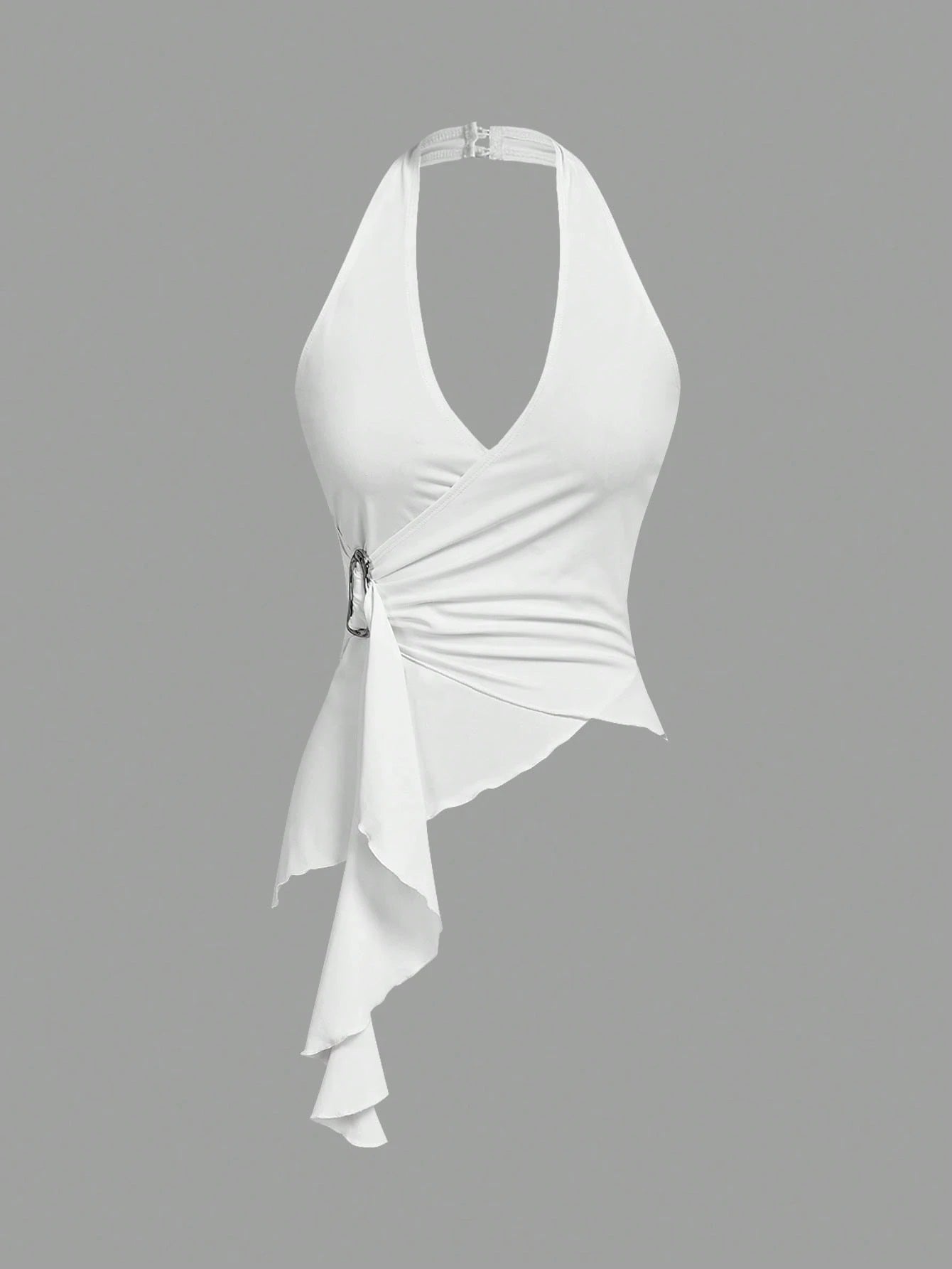 Halter Neck Tie-Up Tank Top