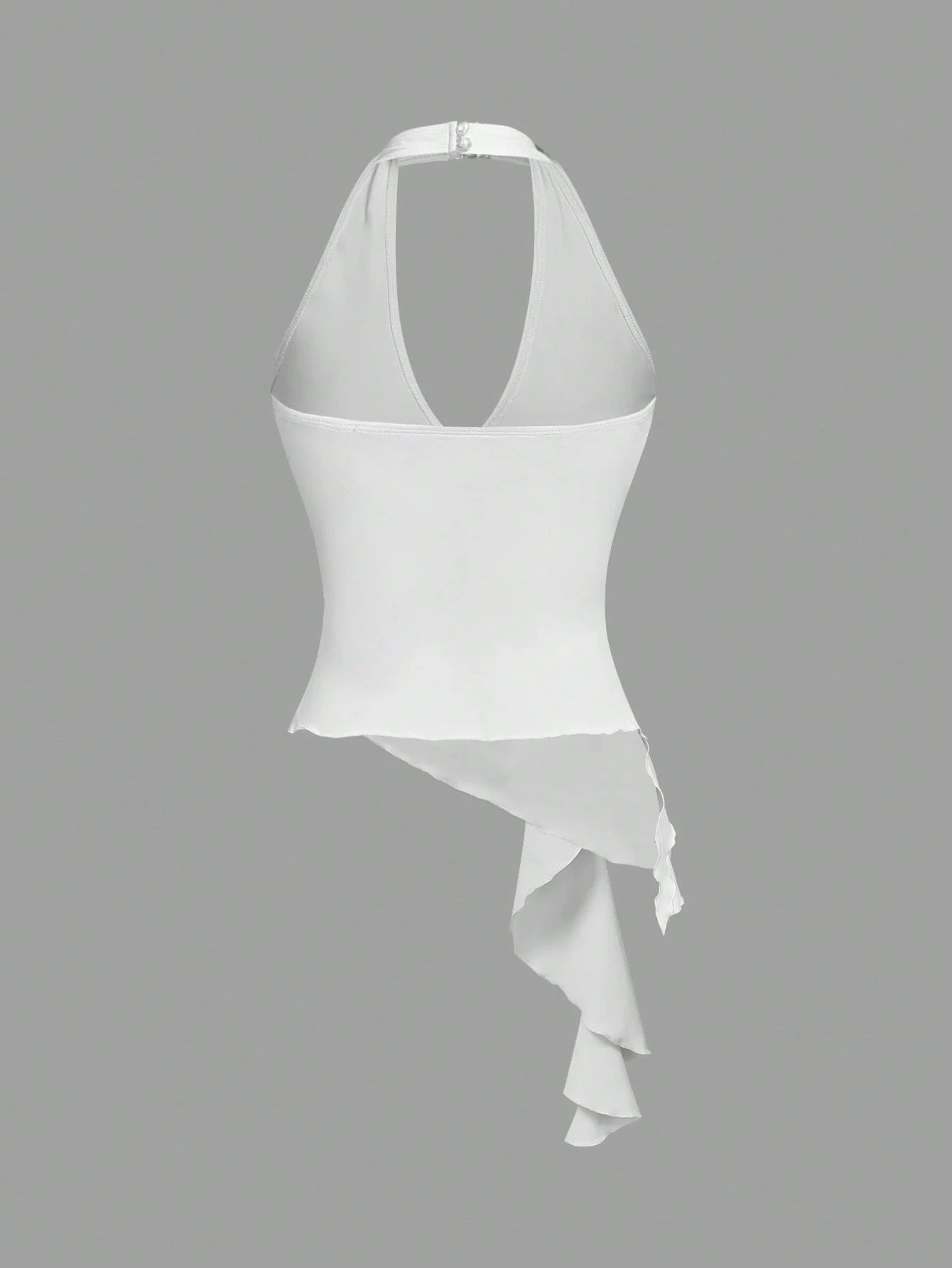 Halter Neck Tie-Up Tank Top