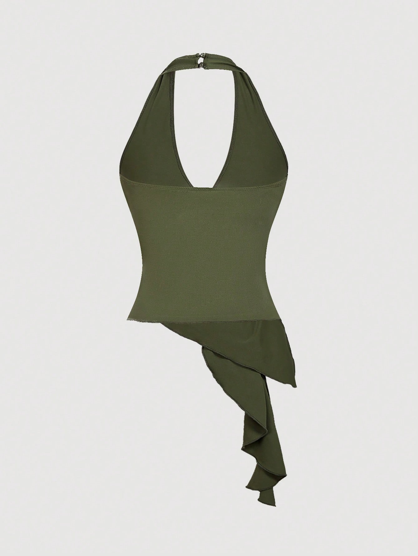 Halter Neck Tie-Up Tank Top
