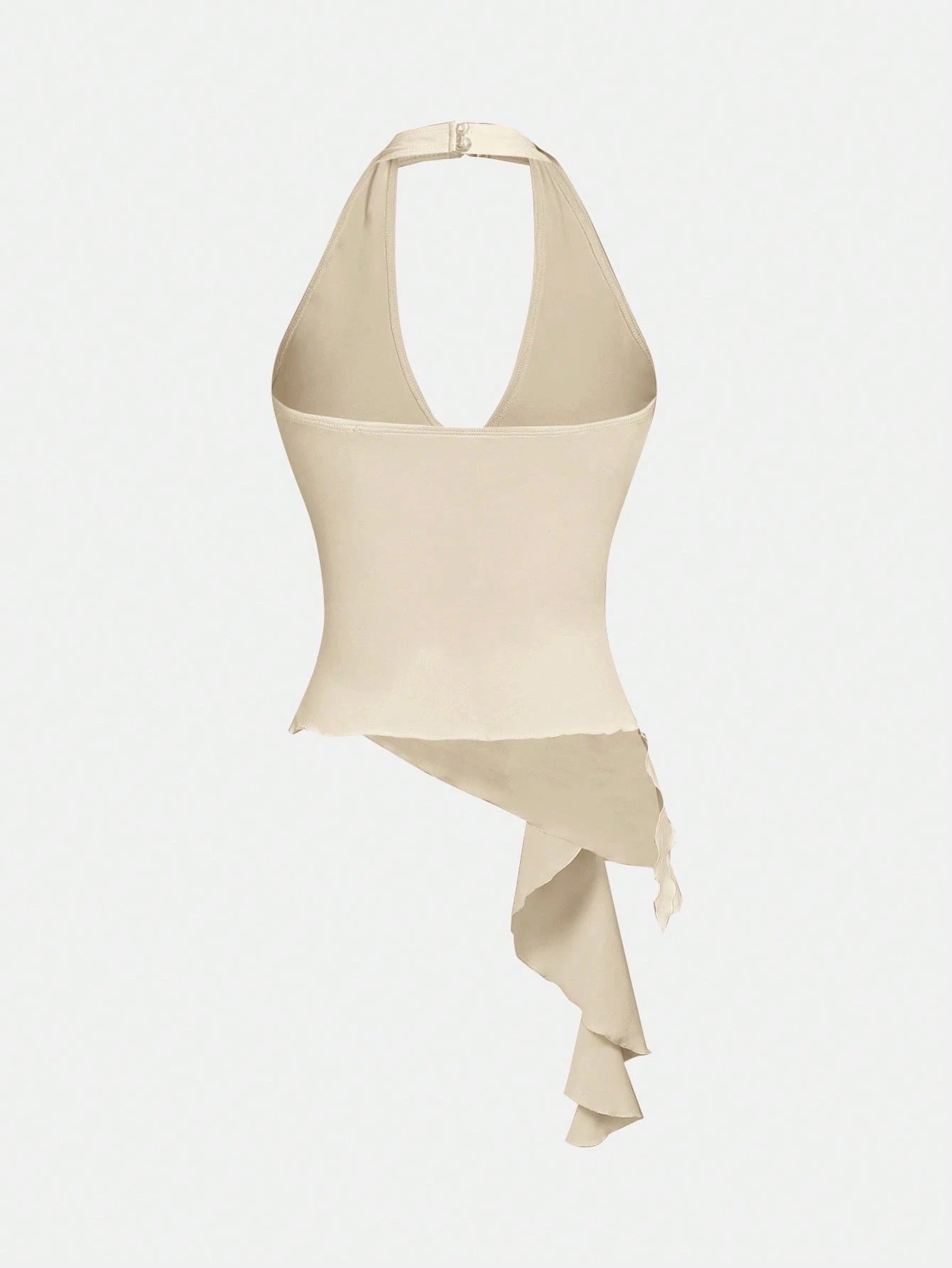 Halter Neck Tie-Up Tank Top