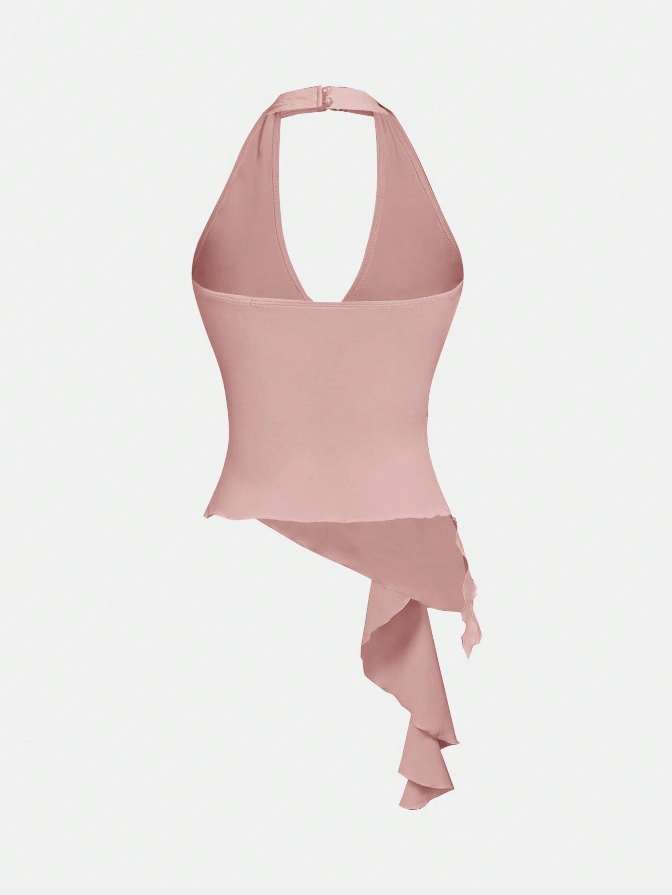 Halter Neck Tie-Up Tank Top