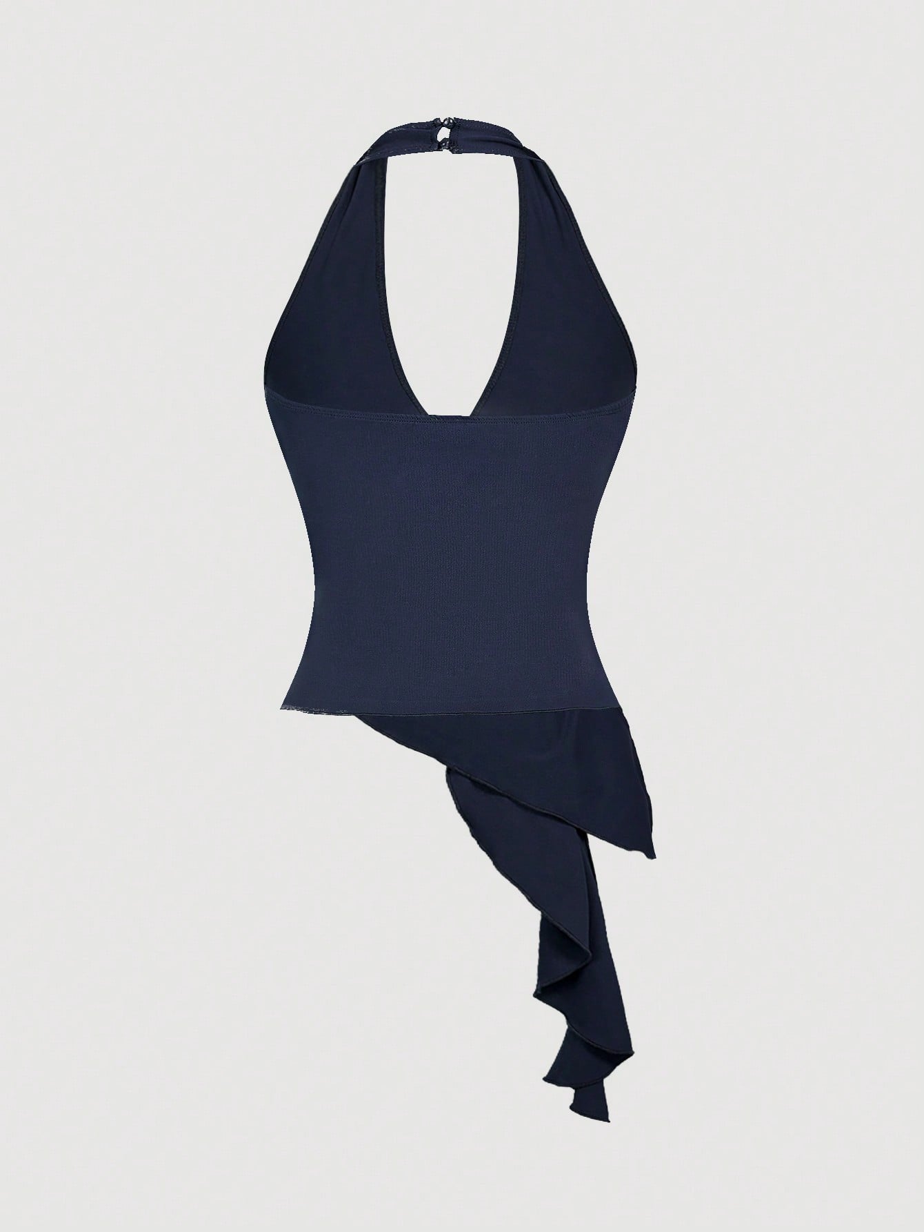 Halter Neck Tie-Up Tank Top