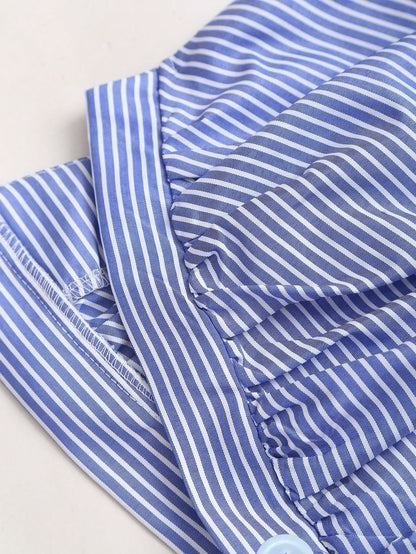 Striped Halter Neck Tank