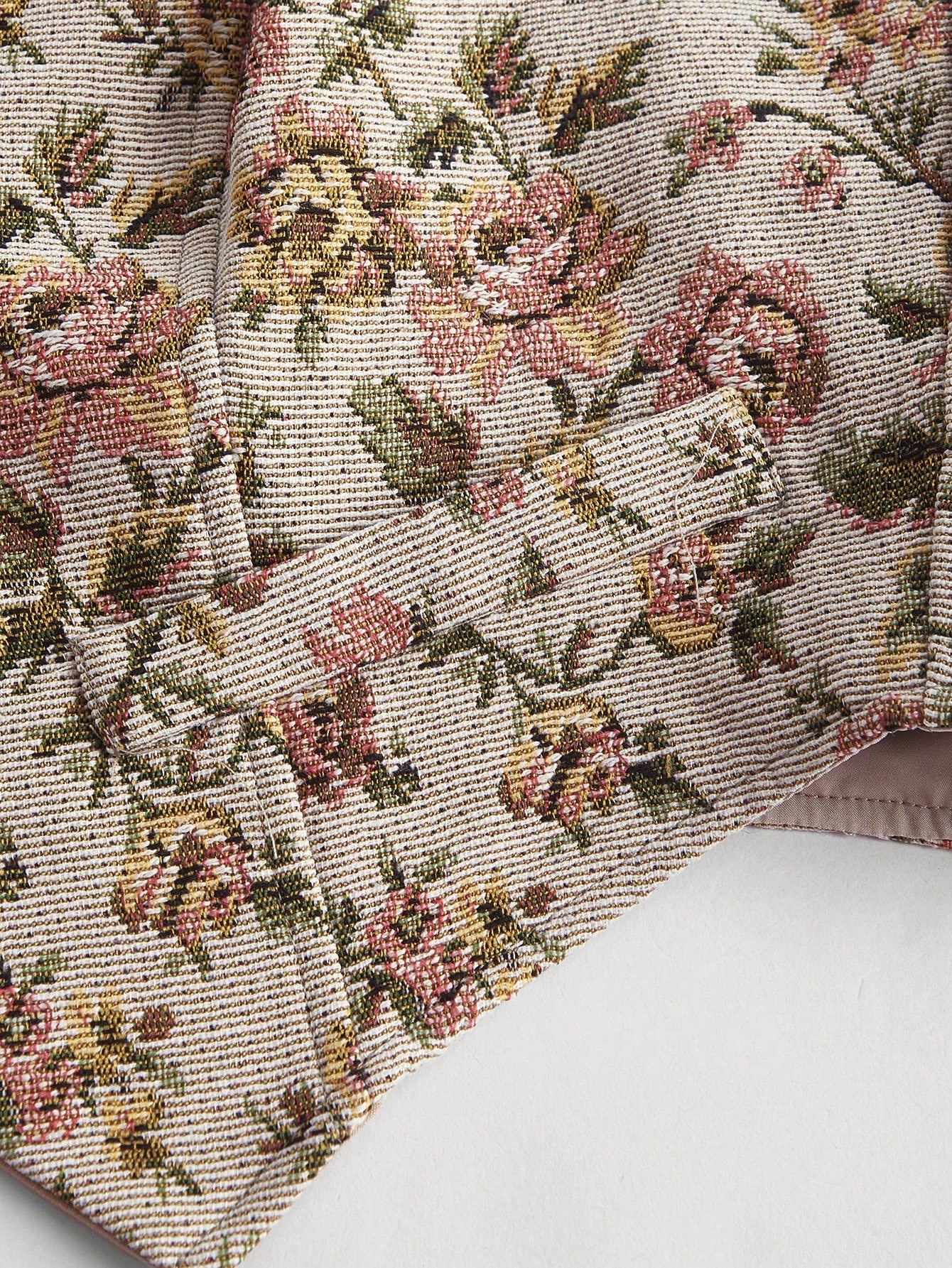 Floral Button-Front Halter