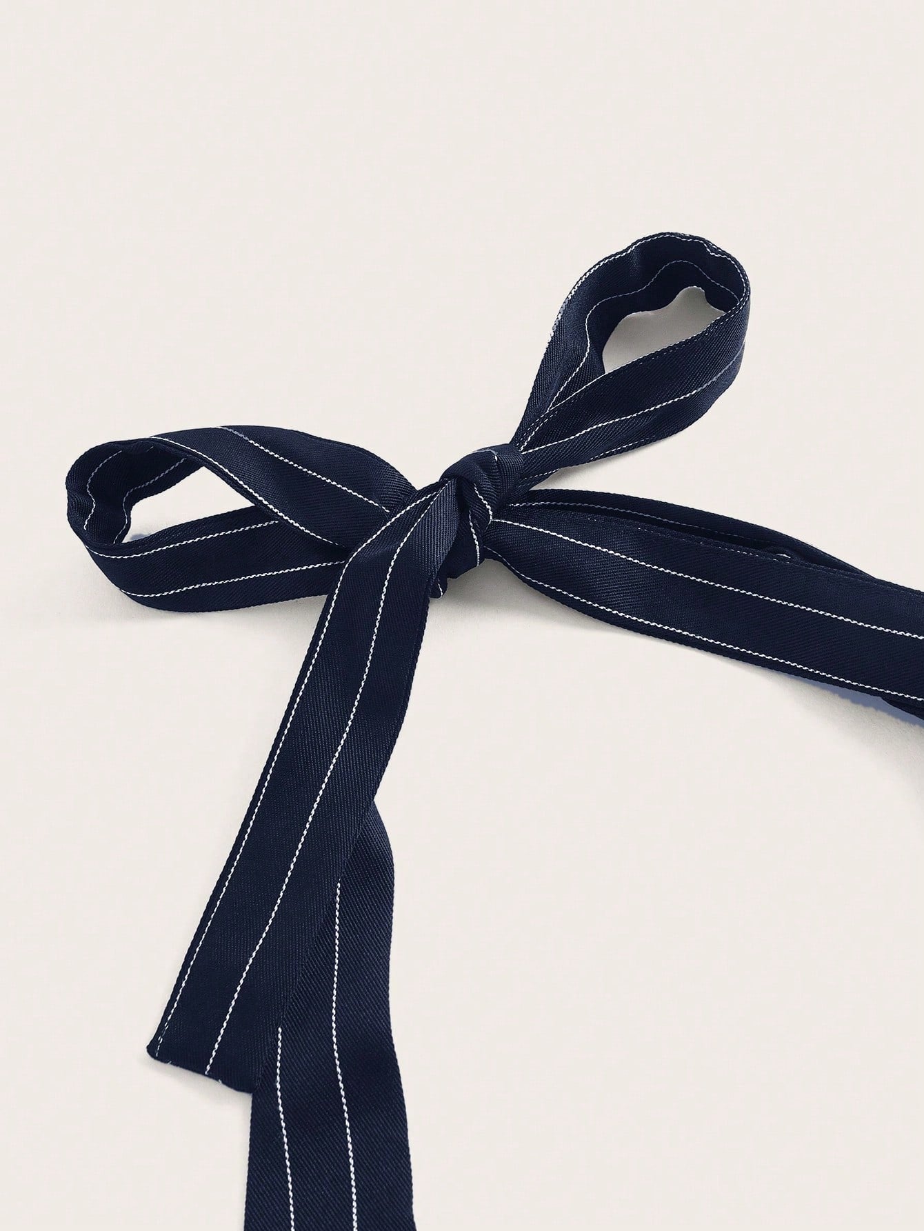 Striped Button-Front Halter