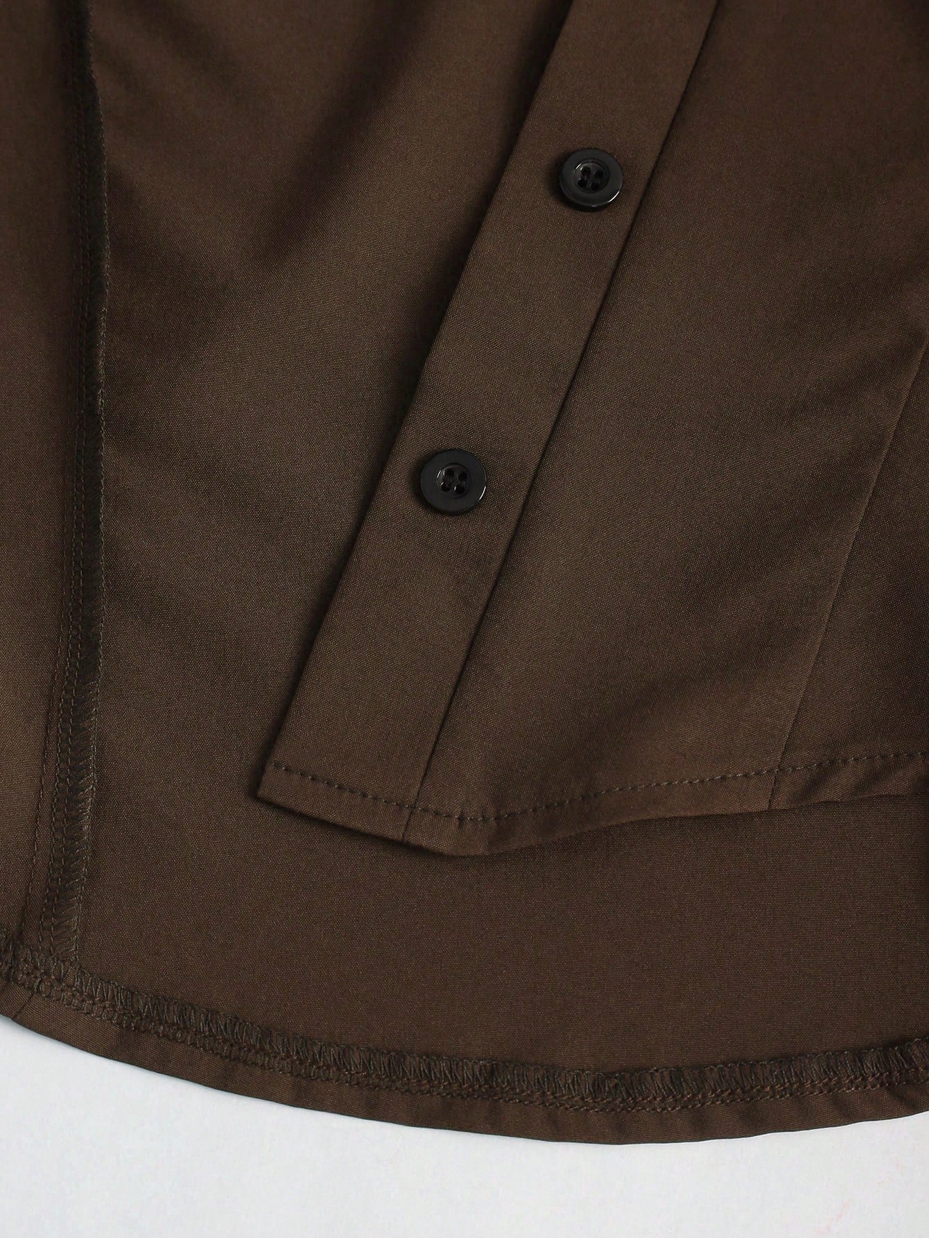 Gigot Sleeve Asymmetrical Shirt