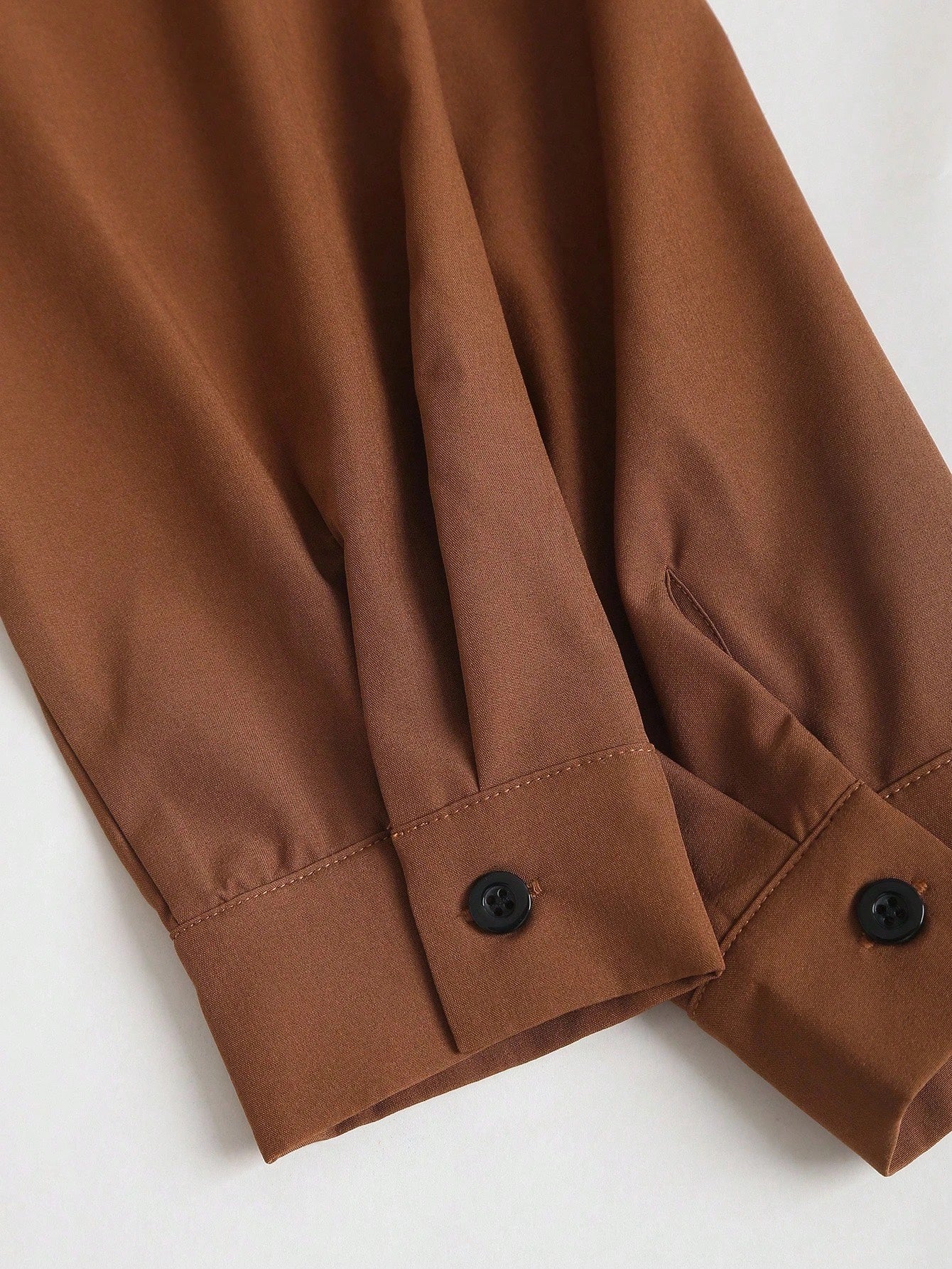 Gigot Sleeve Asymmetrical Shirt