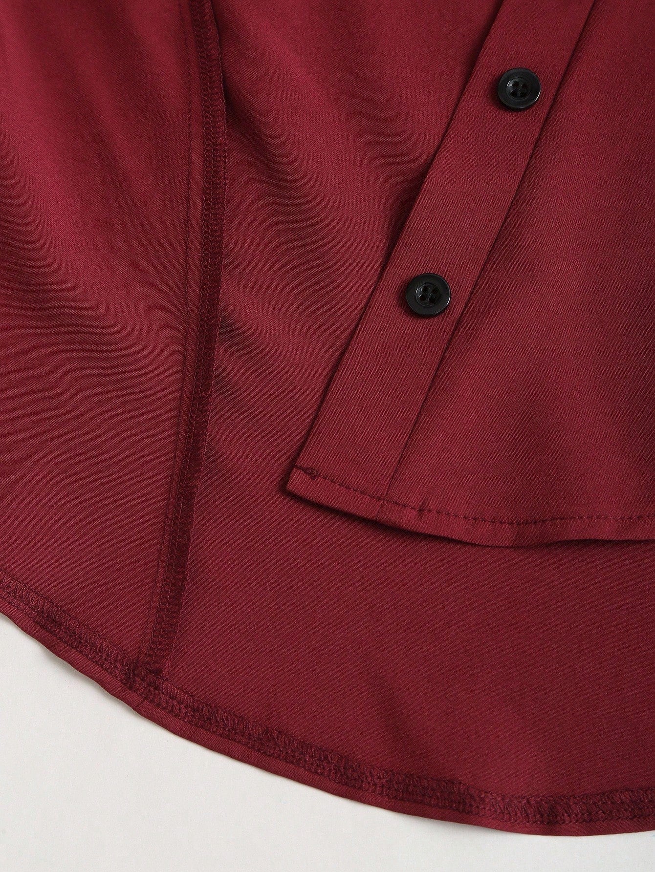 Gigot Sleeve Asymmetrical Shirt