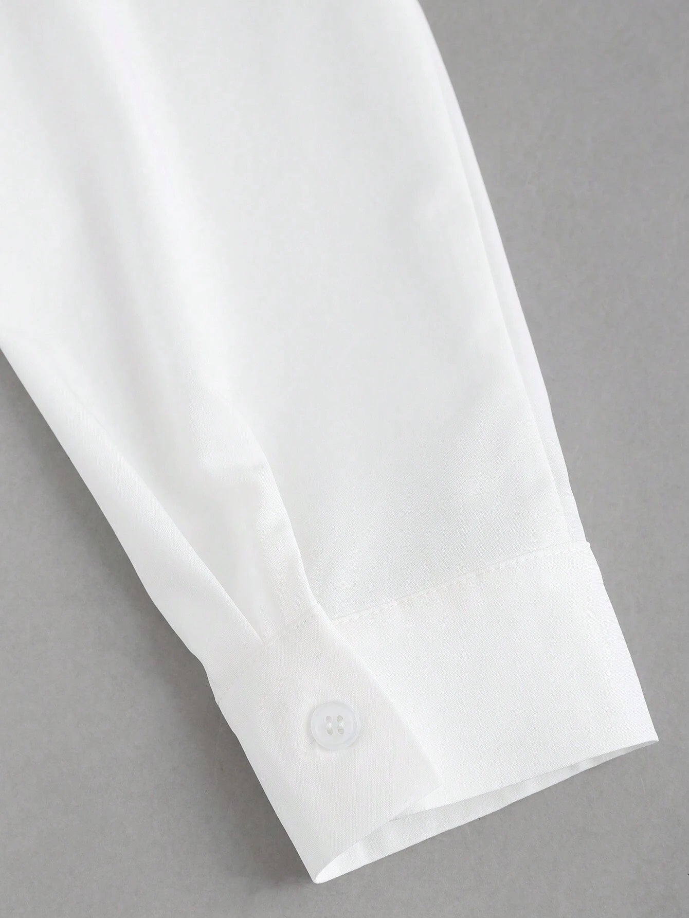 Gigot Sleeve Asymmetrical Shirt