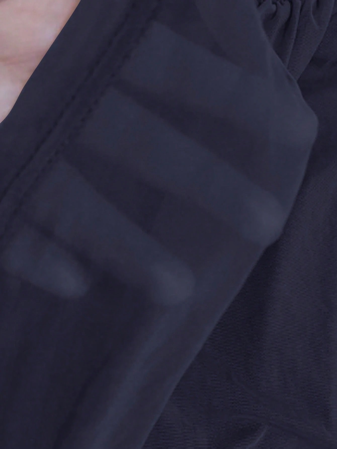 Mesh Sheer Off-Shoulder Crop