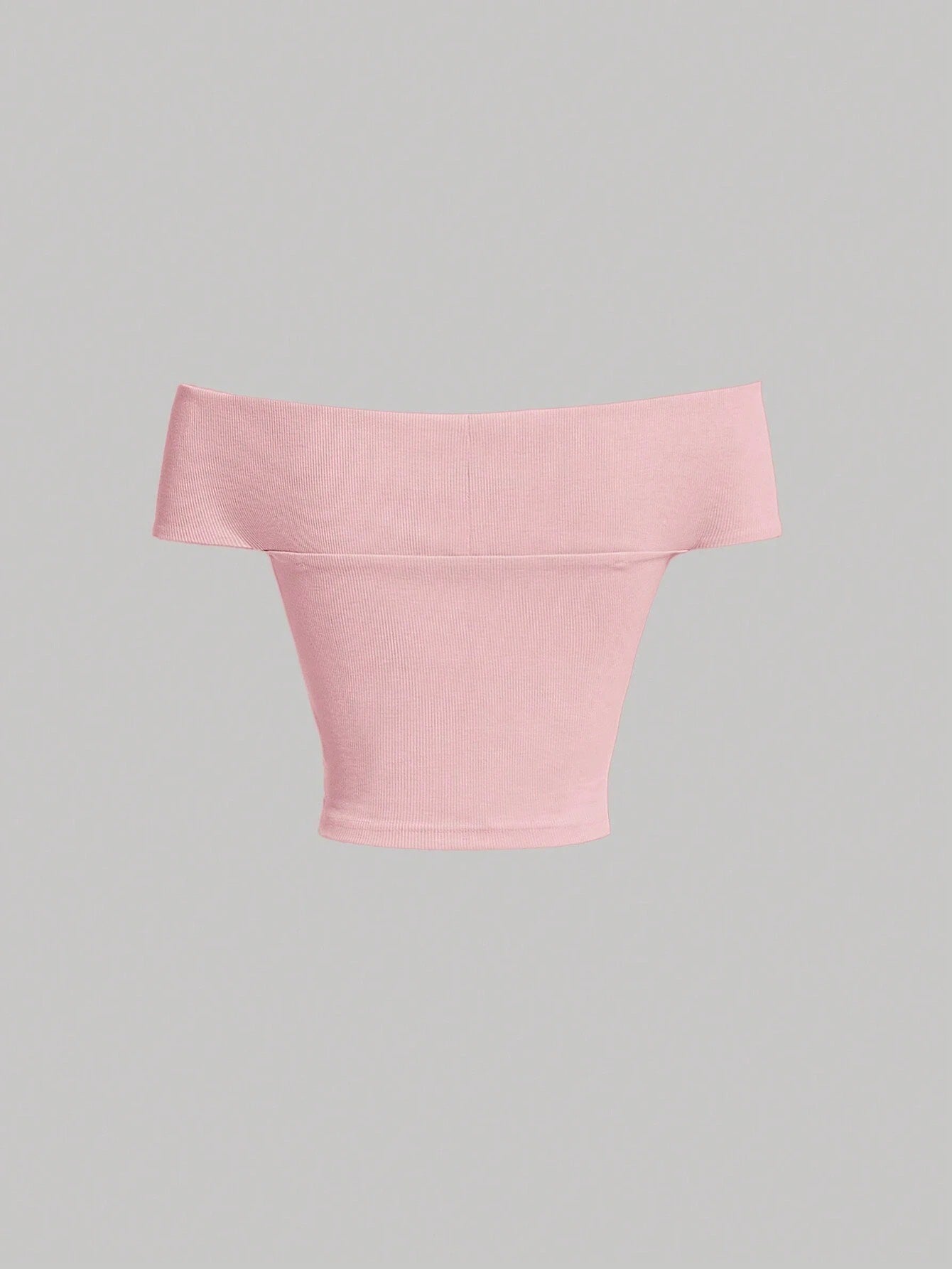 Off-Shoulder Twist Knot Crop