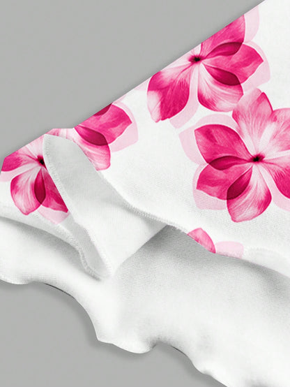 Printed Draped Neck Strap Mini Dress | Sleeveless Boho Slim-Fit A-Line Summer Going-Out Dress