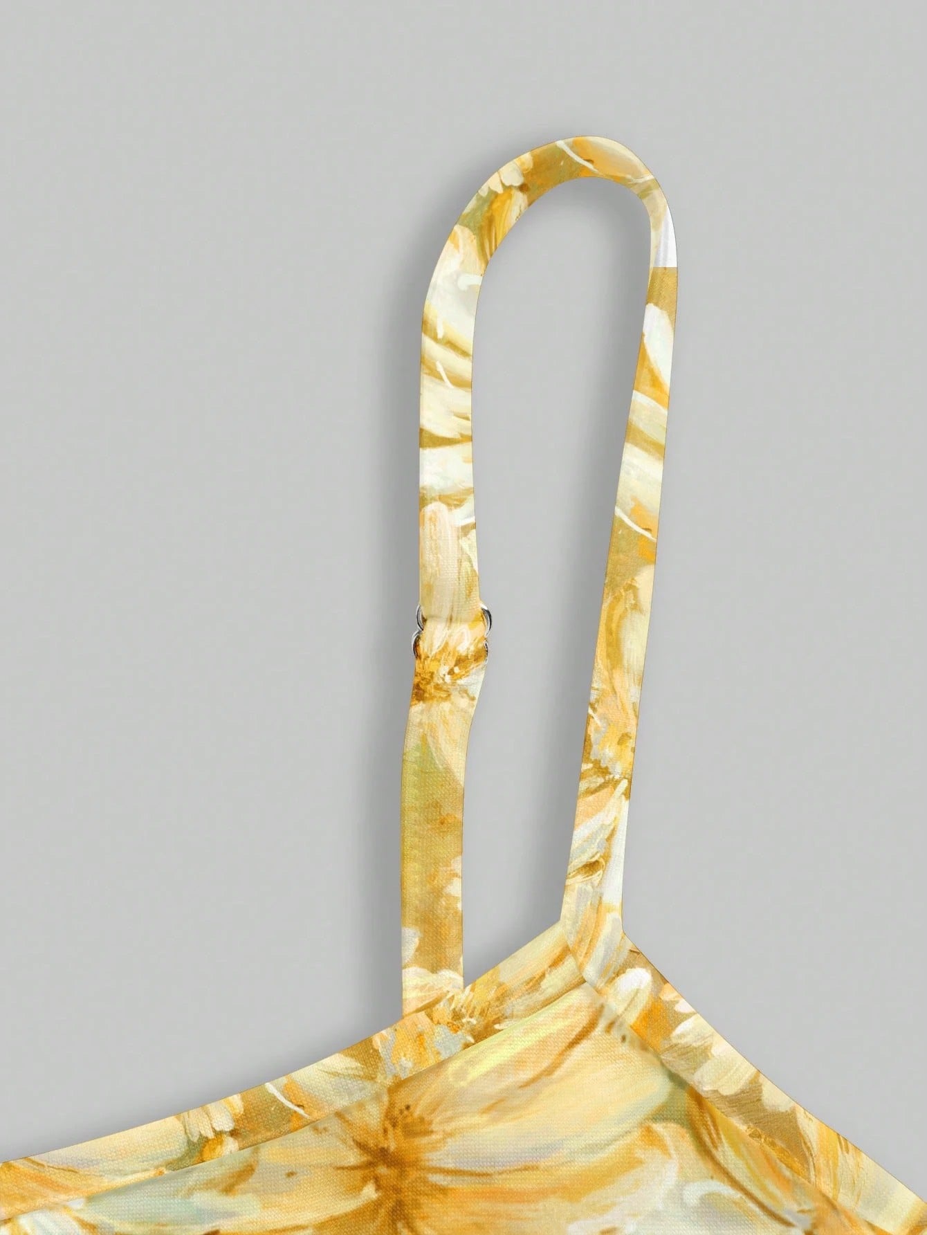 Printed Draped Neck Strap Mini Dress | Sleeveless Boho Slim-Fit A-Line Summer Going-Out Dress