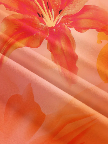 Floral Print Sleeveless Bodycon Midi Dress – Spaghetti Strap Backless Summer Holiday Wear