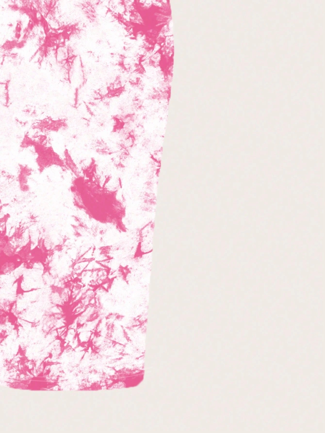 Tie-Dye Spaghetti Strap Bodycon Midi Dress – Minimal Summer Slip Dress