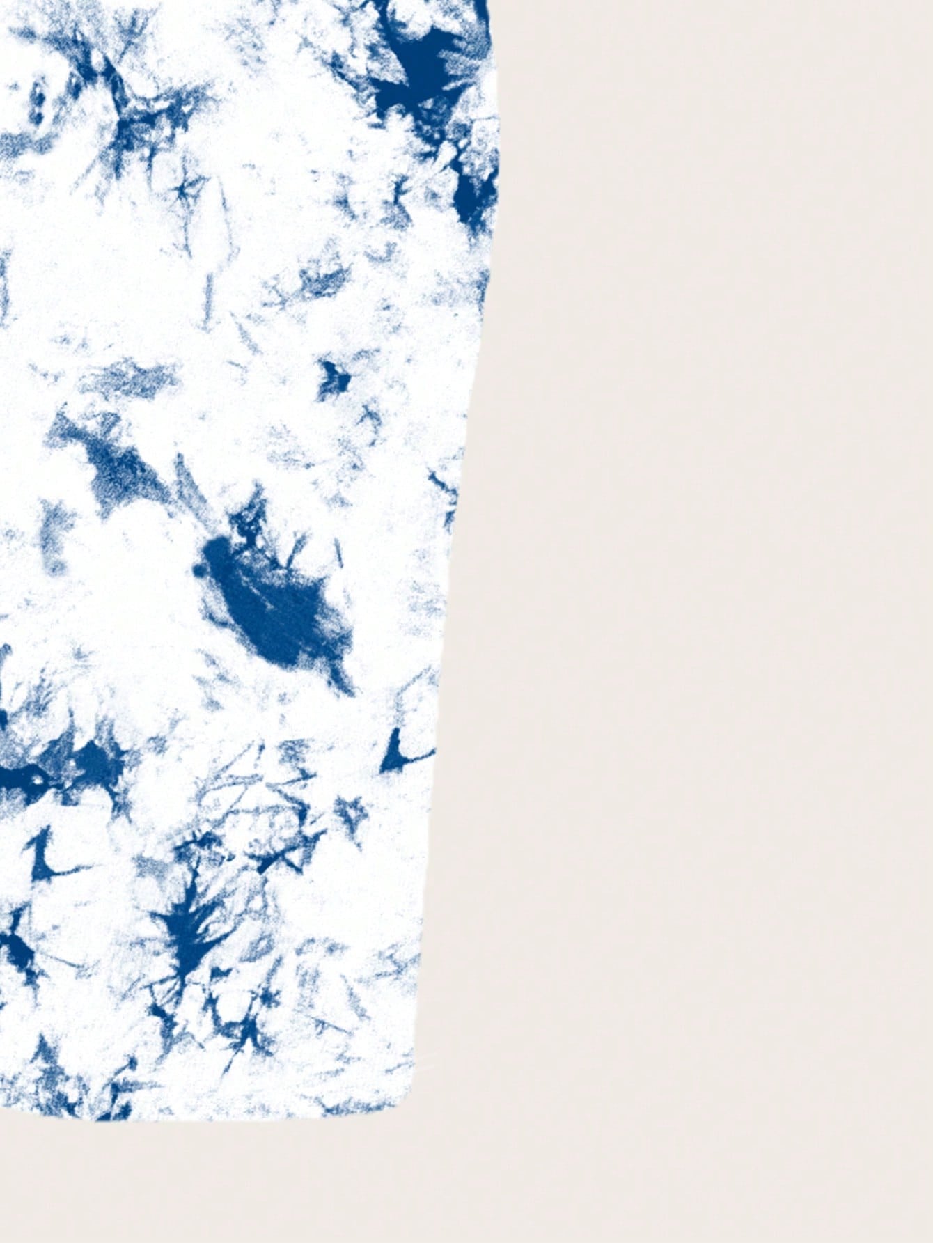 Tie-Dye Spaghetti Strap Bodycon Midi Dress – Minimal Summer Slip Dress