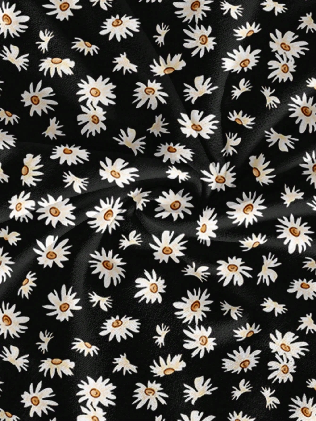 Daisy Print Spaghetti Strap Bodycon Midi Dress – Minimalist Summer Going-Out Style